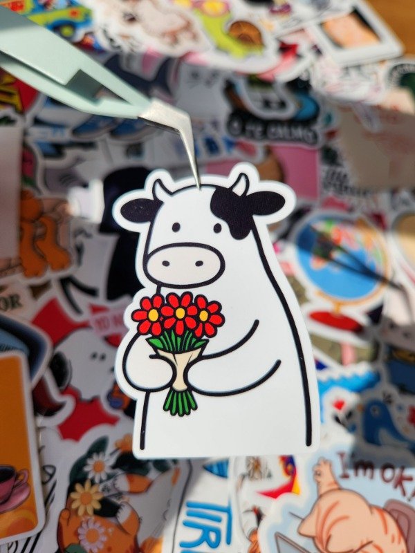 Producto - 426 - Vaquita con ramo