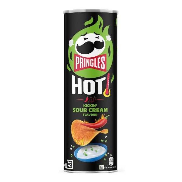 Producto - Pringles Hot Kickin' Sour Cream 160g