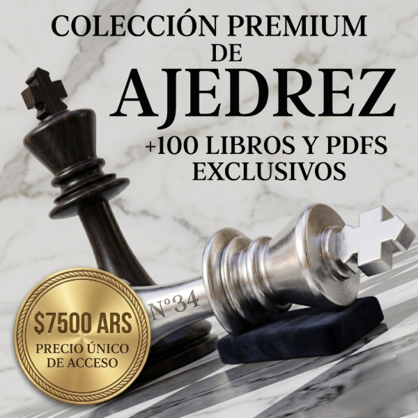 Producto - N34: Pack de 100+ libros y recursos sobre ajedrez