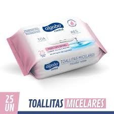 Producto - Toallas Desmaquillante Algabo Micelar 25un