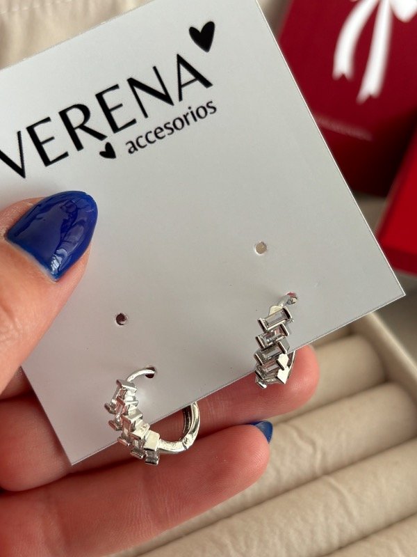 Producto - Argollitas strass aq.2