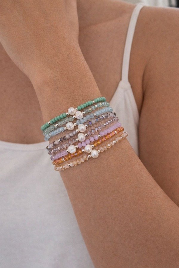 Producto - Pulsera Rio cristal y Plata 926