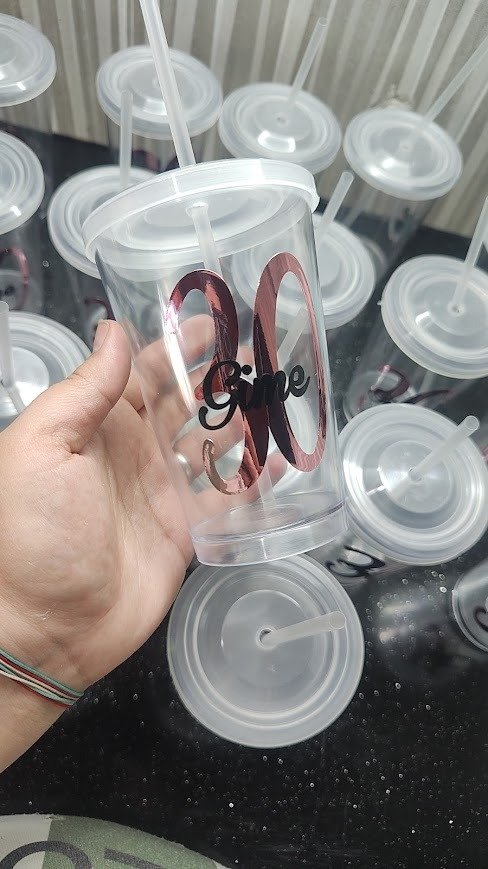 Producto - Vasos Cristal con vinilo