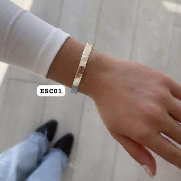 Producto - Esclava cinta maciza 6,5 cm de diám.