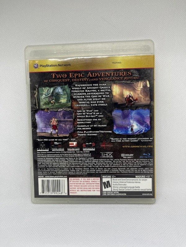 Producto - God of War Collection (Sin Manual) - 1