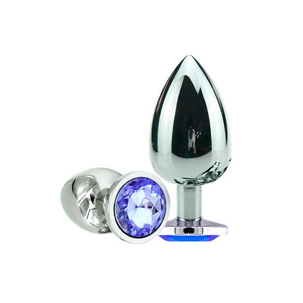 Producto - Plug Anal Small c/strass Azul