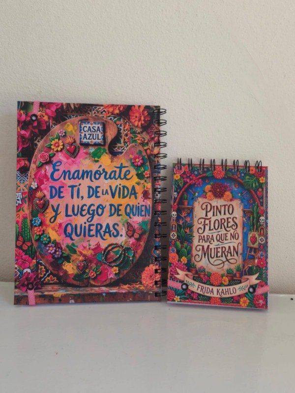 Producto - CUADERNO A5 FRIDA KAHLO + LIBRETA A6 - 2