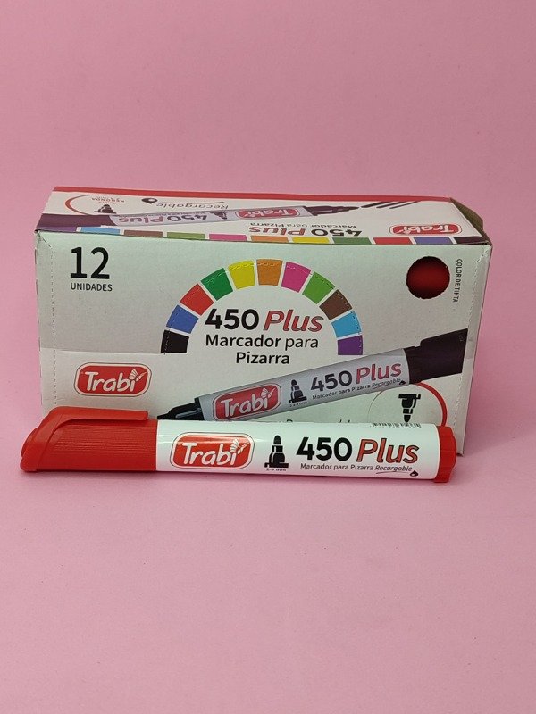 Producto - Marcador para pizarra recargable ROJO