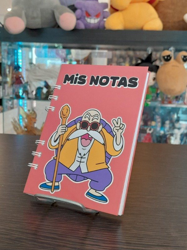 Producto - Anotador A6 con espiral -  Maestro Roshi