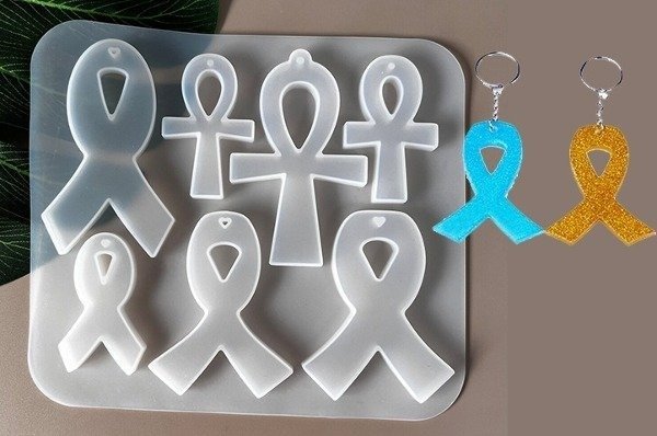Producto - Oferta moldes llaveros cruces y lazos - 2