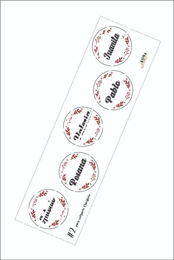 Producto - Estampas UV 8x28 Navidad #71