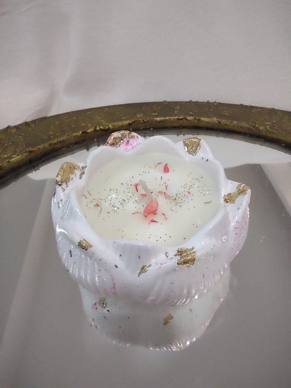 Producto - Vela de soja aromática -flor de loto