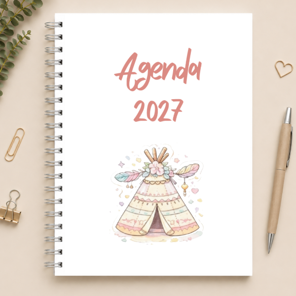 Producto - Agenda Boho Semanal