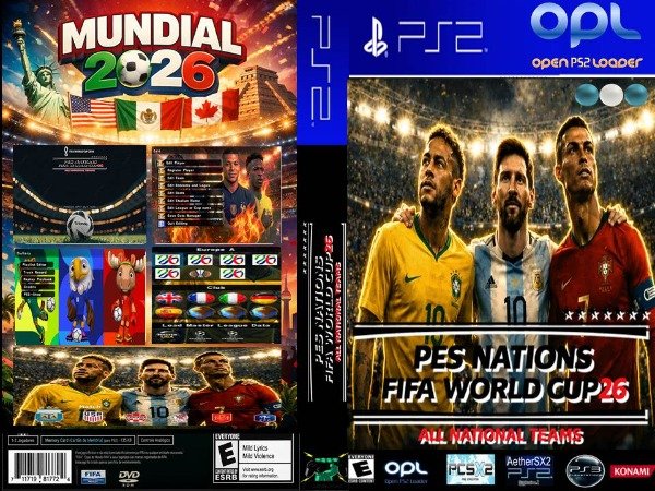 Producto - PES 2026 NATIONS FIFA WORLD CUP 26 ALL NATIONAL TEAMS