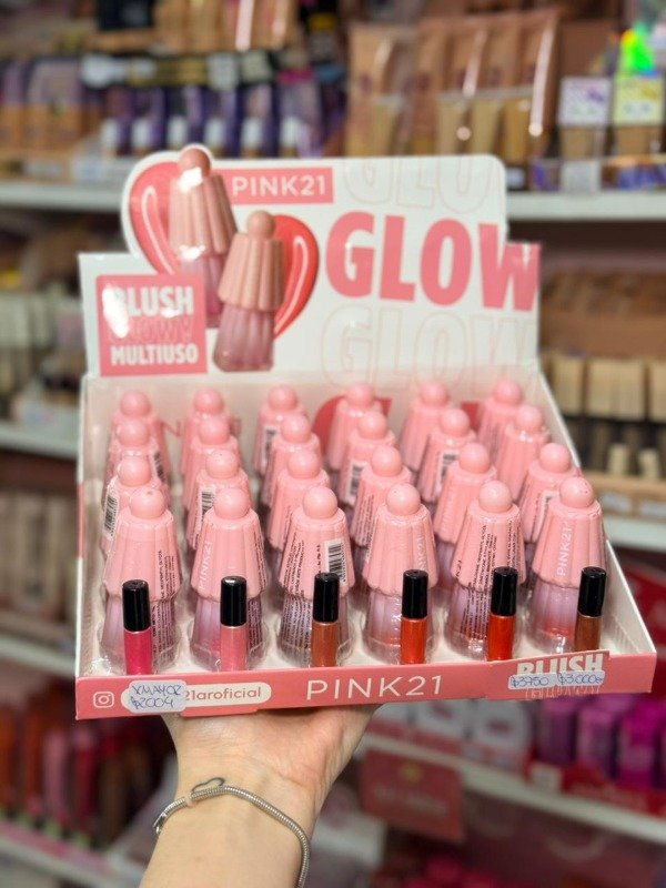 Producto - Rubor Liquido Glowy de Pink 21