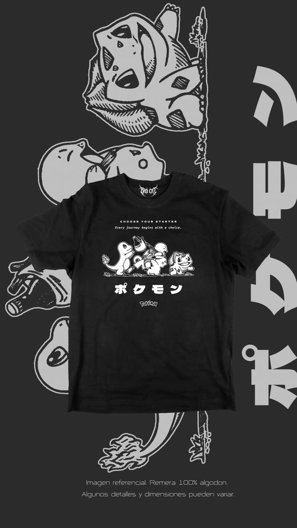 Producto - Remera Choose your Starter - 0