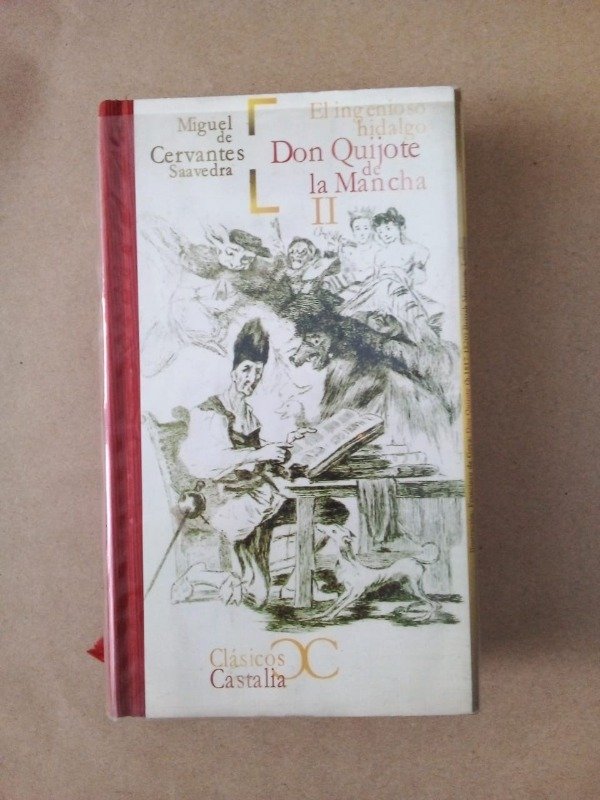 Producto - El ingenioso hidalgo Don Quijote de la Mancha II - Cervantes - Castalia 2003