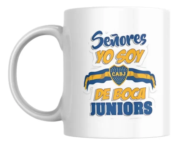 Producto - taza  - boca señores yo soy de boca