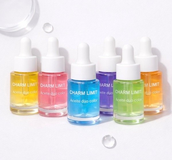 Producto - Aceite para cutículas bicolor en gotero Charm Limit 28ml