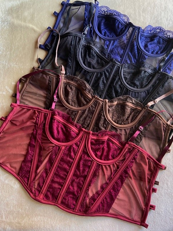 Producto - Corset azul noche - 9