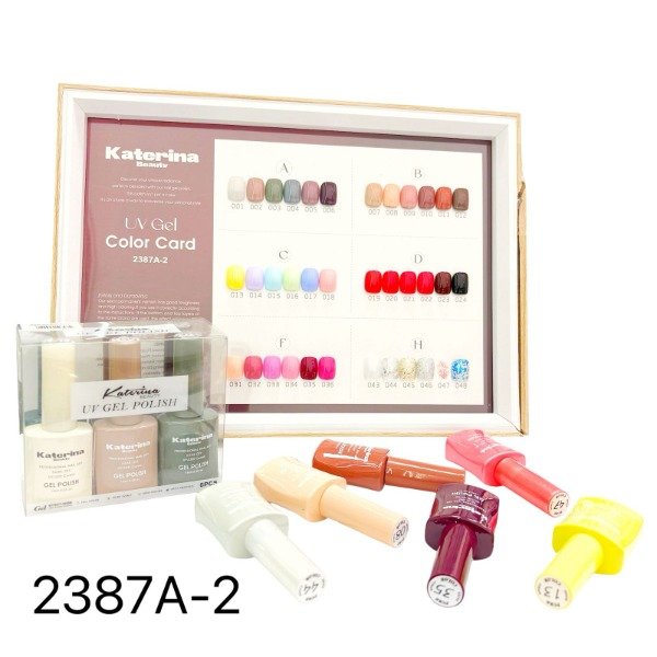 Producto - Esmalte semi permanente (x6) katerina 2387A-2