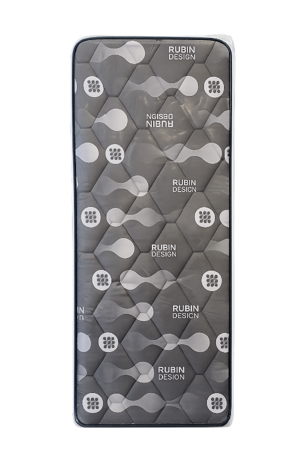 Producto - Conjunto sommier colchón de espuma RUBIN 190x80x18cm TOPACIO tela matelasse - 1