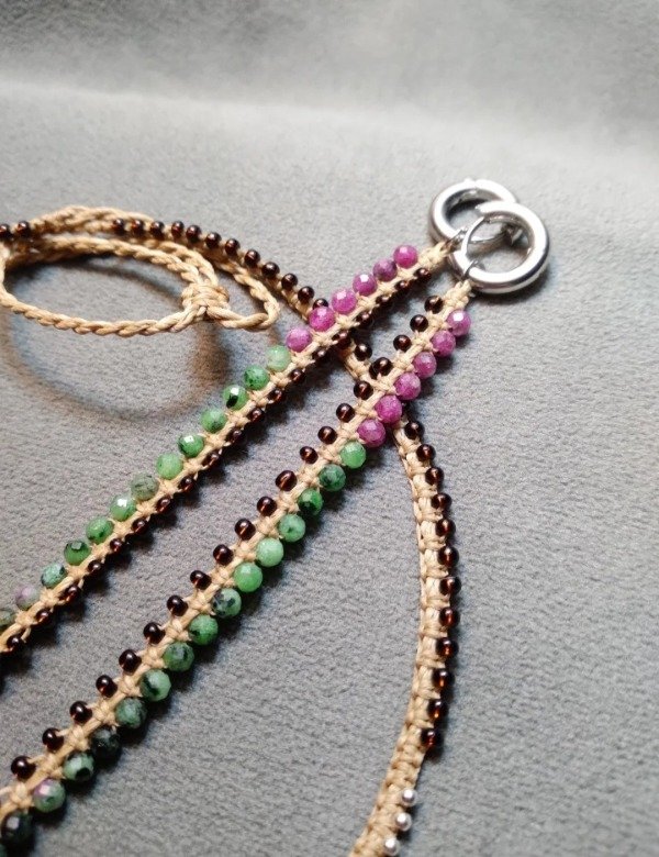 Producto - Aros largos Zoisita