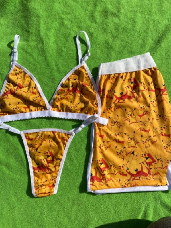 Producto - BOXER Y CONJ TRIANGULITO PIKACHU