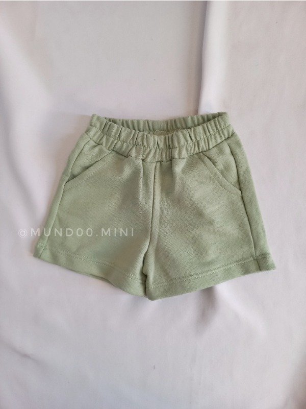 Producto - Short verde claro ( talla 1 al 5) - 2