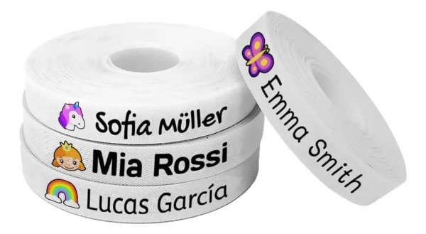 Producto - Cinta x 30 nombres termoadhesivos etiqueta ropa - 0