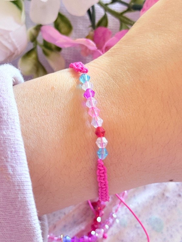 Producto - Pulsera cristal multicolor