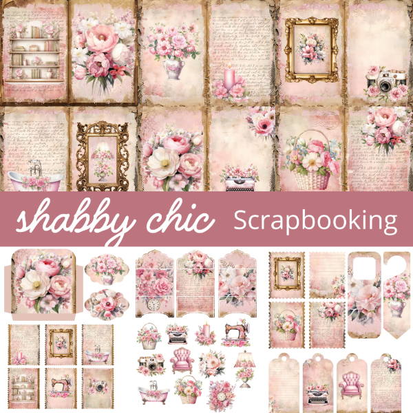 Producto - Shabby chic Scrapbook - SC11