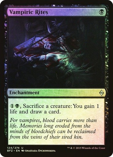 Producto - Vampiric Rites (Foil)