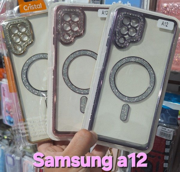 Producto - Fundas magsafe con strass. Samsung a12