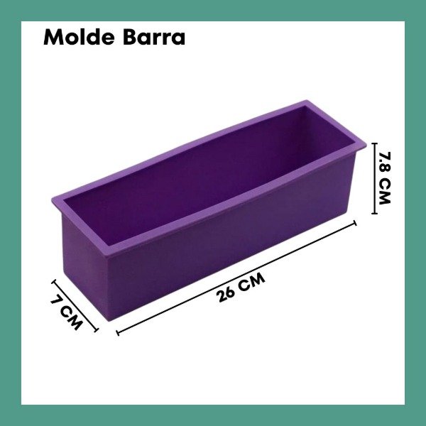 Producto - Molde Silicona Barra/Budinera