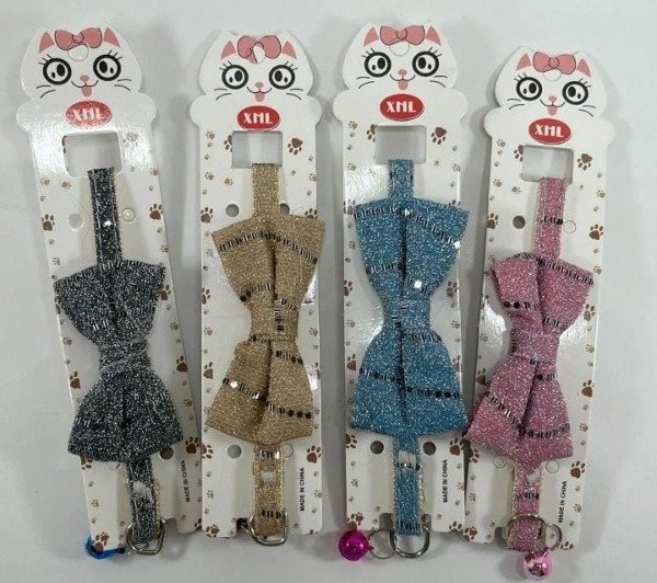 Producto - 1.0 COLLAR C/MOÑO BRILLOSA #929314