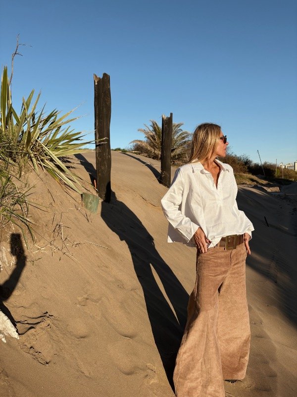 Producto - Pantalón Corderoy beige