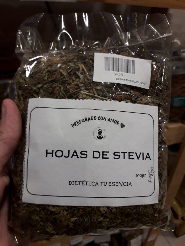 Producto - Hojas de stevia 100gr