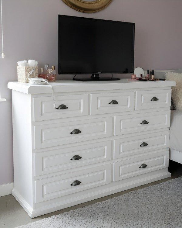 Producto - Cómoda París maciza - 9 cajones