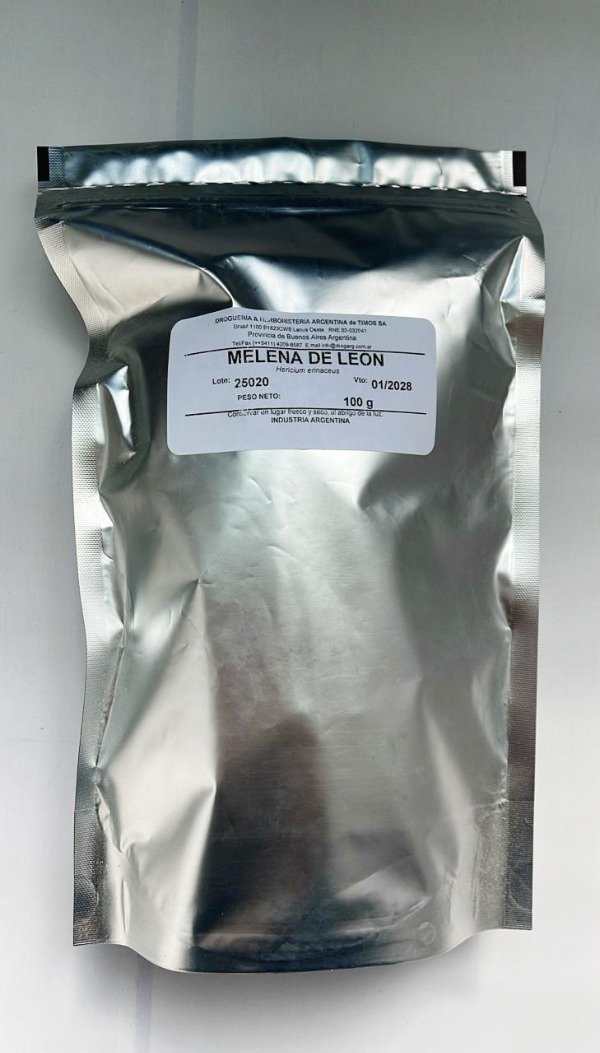 Producto - MELENA DE LEÓN FRUTO ENTERO x 100g DROGUERIA ARGENTINA