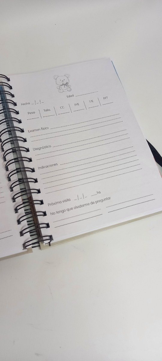 Producto - Cuaderno Pediatrico Leoncito - 7