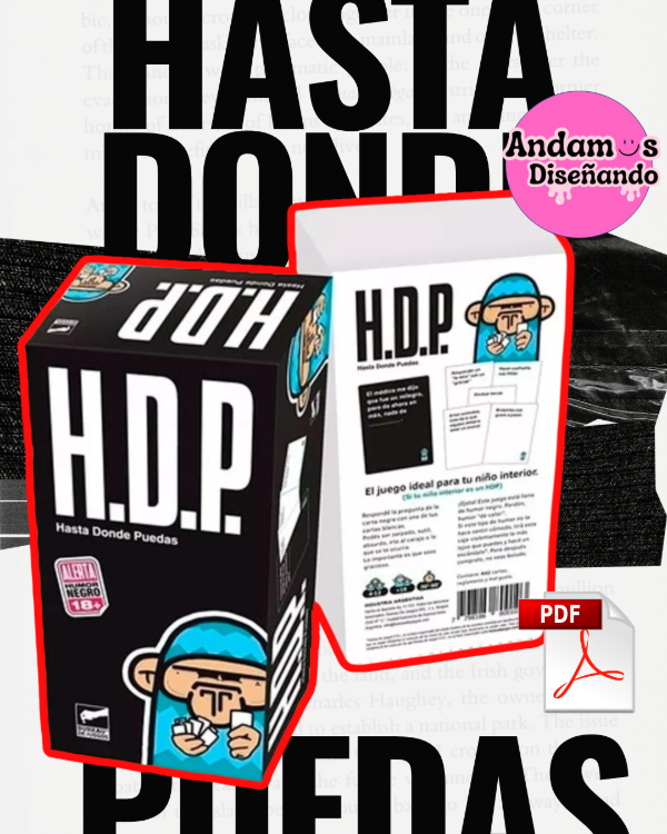 Producto - H.D.P. Hasta Donde Puedas (versión imprimible)