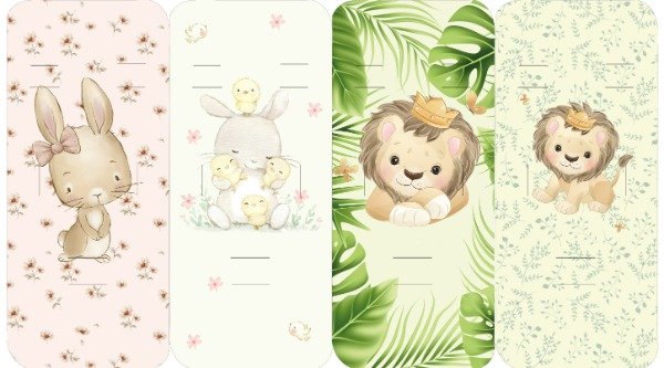 Producto - Lion and Bunny funda para cochecito de bb -Plantilla Digital