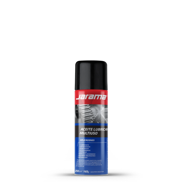 Producto - AEROSOL LUBRICANTE ACEITE MULTIUSO 250 CM3 (165 GR) JARAMA
