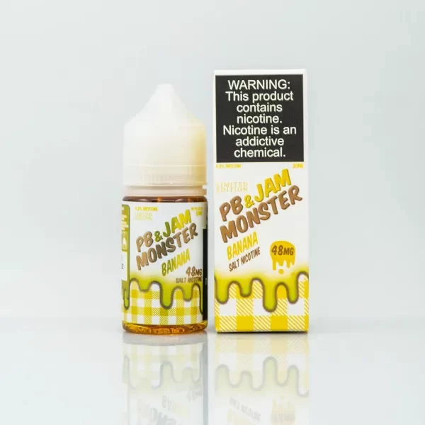 Producto - (SALT NIC) JAM MONSTER PB AND JAM - 48MG -  BANANA