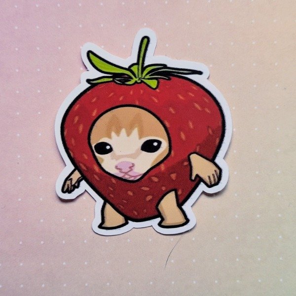 Producto - Gatito frutilla