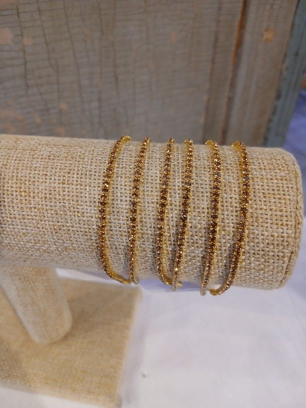 Producto - Pulsera stras gold