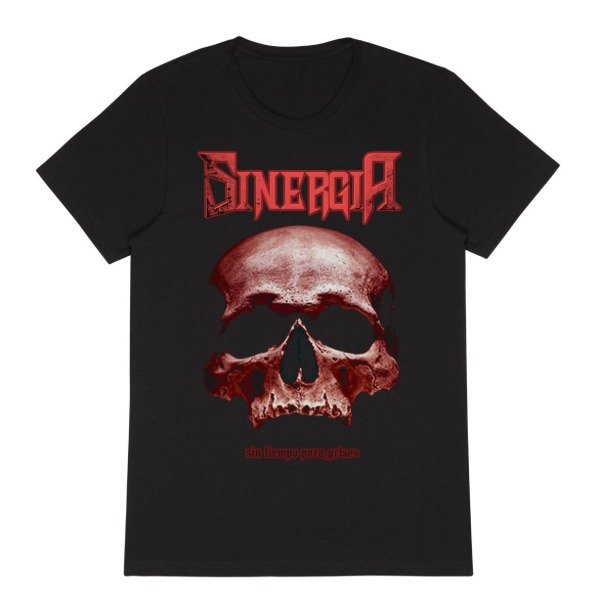 Producto - Remera "Sin tiempo para Grises" (Negro y rojo)