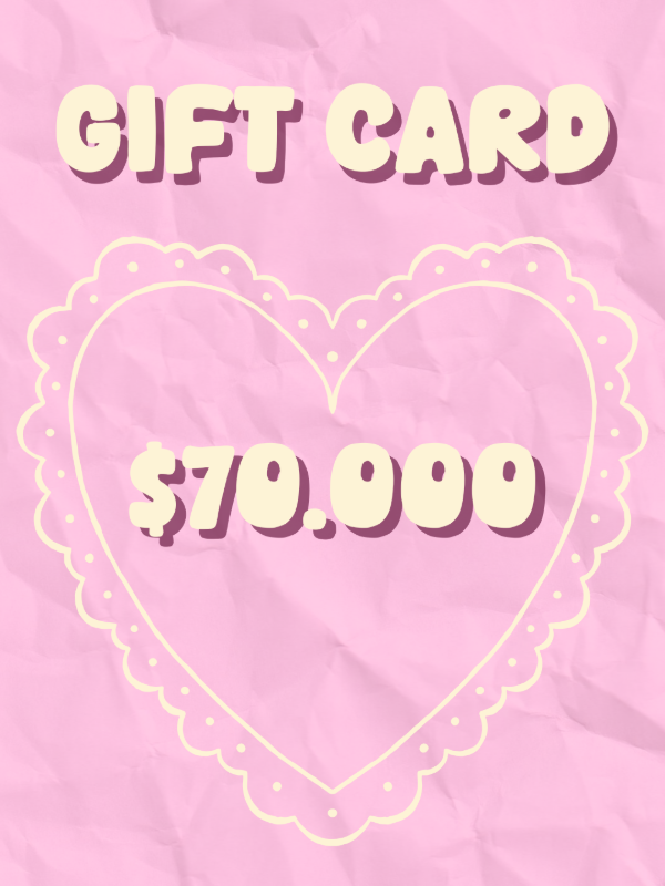 Producto - GIFT CARD 70.000