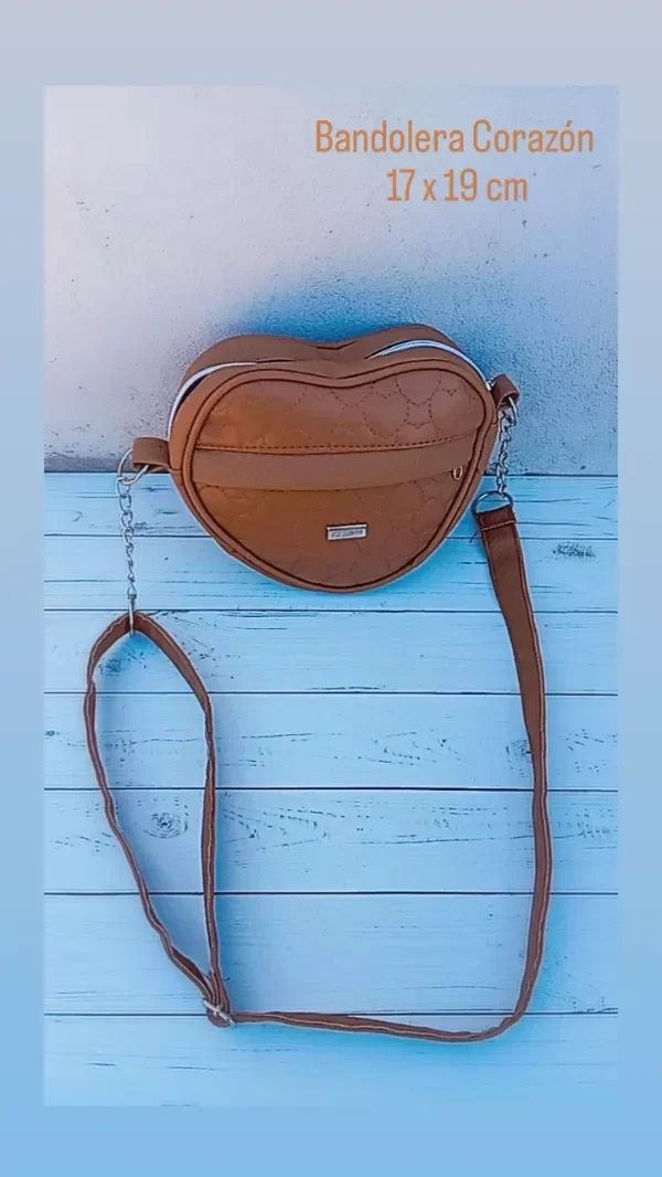 Producto - BANDOLERA CORAZÓN SUELA
